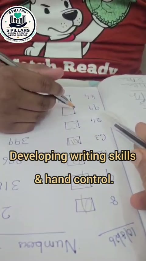 Video thumbnail: Developing writing skills and hand control